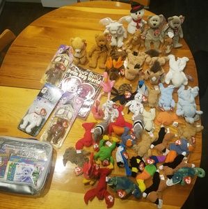 47 ty collection + little bag